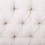 Кровать двуспальная светло-бежевая с основанием из массива дуба с мягким изголовьем Flax Beds варинант исполнения - 4 | Loft Concept в Самаре