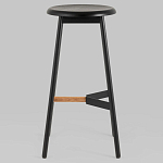 Черный барный стул Knopper варинант исполнения - 2 | Loft Concept в Самаре