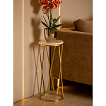 Столик дизайнерский Beige marble варинант исполнения - 4 | Loft Concept в Самаре