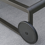 Шезлонг на металлическом каркасе с регулируемой спинкой GUELL Sunbed варинант исполнения - 7 | Loft Concept в Самаре