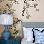 Обои ручная роспись Silk Tree Special Colurway on Sabbia slub silk варинант исполнения - 2 | Loft Concept в Самаре