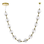 Люстра подвесная с шарообразными плафонами Crystal Globule варинант исполнения - 5 | Loft Concept в Самаре