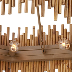 Люстра с абажуром из ротанга Wicker Furniture варинант исполнения - 2 | Loft Concept в Самаре