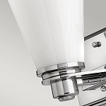 Бра для ванных комнат с белыми стеклянными конусными плафонами Hinkley варинант исполнения - 8 | Loft Concept в Самаре