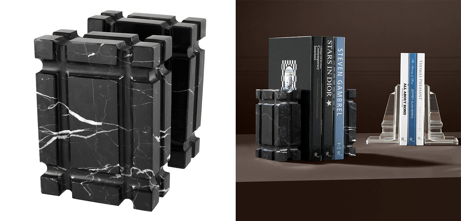 Держатель для книг Eichholtz BOOKEND LINEA SET OF 2 Держатель для книг Eichholtz BOOKEND LINEA SET OF 2 - Loft-Concept в Самаре