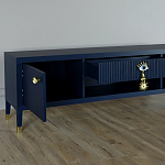 TV-тумба Дизайнерская Elsa Dreams Blue варинант исполнения - 3 | Loft Concept в Самаре