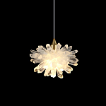 Подвесной светильник с натуральным горным хрусталем Crystal Shimmer варинант исполнения - 2 | Loft Concept в Самаре