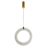 Подвесной светильник в форме кольца Cryptocrystalline Stone варинант исполнения - 7 | Loft Concept в Самаре