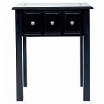 Черная тумба с выдвижным ящиком Monica варинант исполнения - 1 | Loft Concept в Самаре