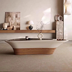 Журнальный столик фигурный со стеклянной столешницей Table Drop варинант исполнения - 3 | Loft Concept в Самаре