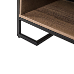 Стеллаж под TV в стиле лофт с открытыми полками и ящиками Urban Style Space варинант исполнения - 4 | Loft Concept в Самаре