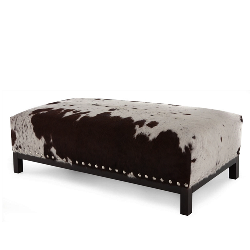 Банкетка Cowhide Bench Коричневый в Самаре | Loft Concept 