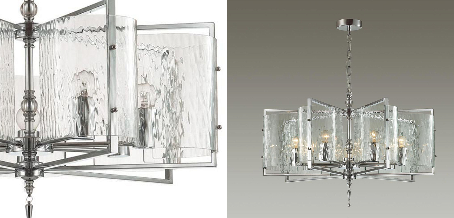 Люстра Karissa Chrome Chandelier 65 Люстра Karissa Chrome Chandelier 65 - Loft-Concept в Самаре