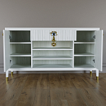 Комод-буфет Elsa Dreams White с открытыми полками   варинант исполнения - 3 | Loft Concept в Самаре