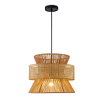 Подвесной светильник с абажуром из натуральных материалов Light Inside the Cell варинант исполнения - 2 | Loft Concept в Самаре