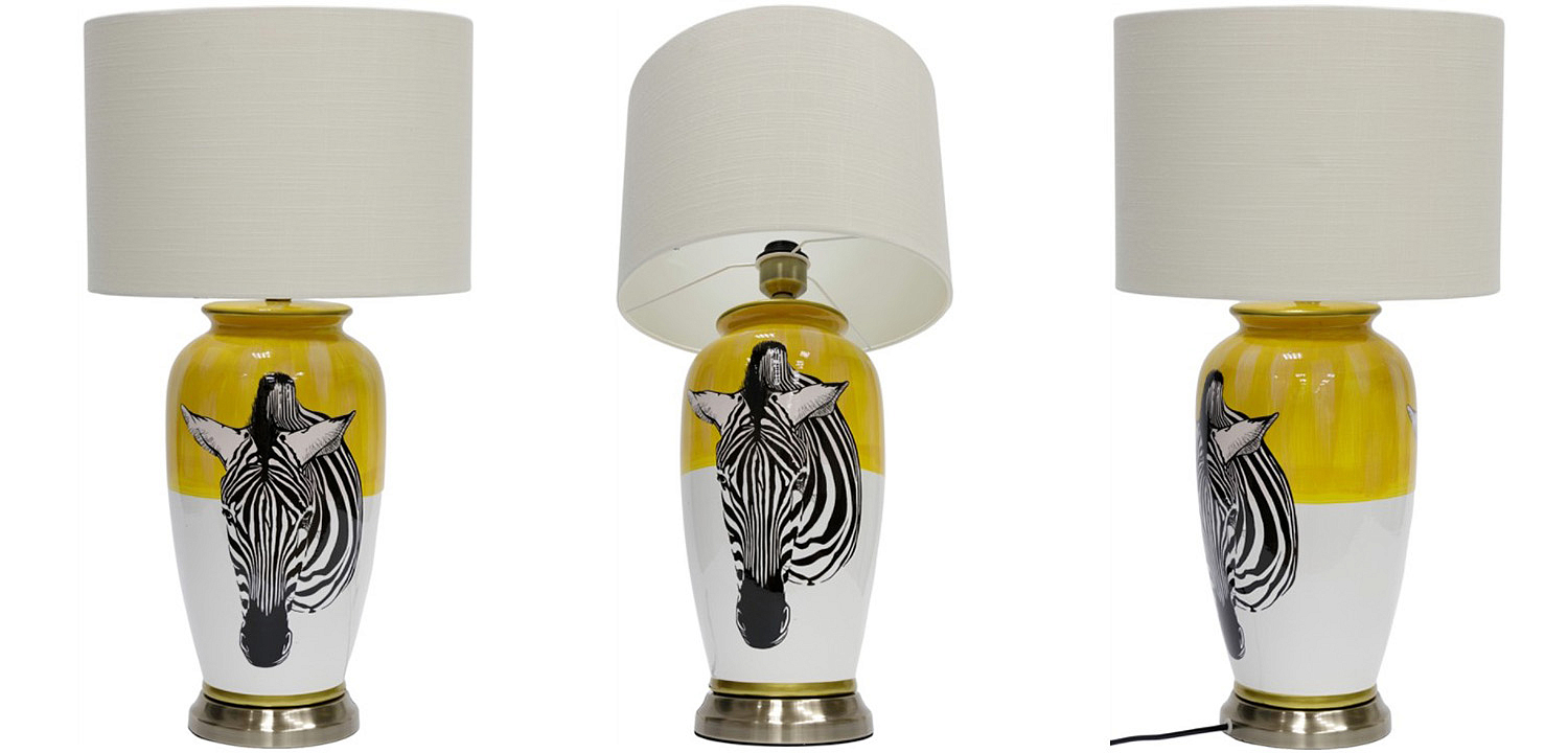 Настольная лампа Zebra head Table lamp Настольная лампа Zebra head Table lamp - Loft-Concept в Самаре