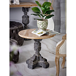 Столик кофейный с резным античным узором Antique Engraving варинант исполнения - 7 | Loft Concept в Самаре