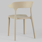 Бежевый стул из прочного PP-пластика JORIS варинант исполнения - 5 | Loft Concept в Самаре