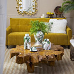 Ваза с крышкой фарфоровая с ручной росписью Leopard Collection  варинант исполнения - 6 | Loft Concept в Самаре