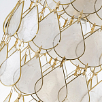 Подвесной светильник с декором из натуральной морской ракушки Iridescent Light варинант исполнения - 8 | Loft Concept в Самаре