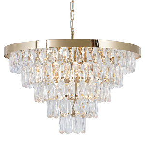 Люстра с хрустальным декором LUNET 55 см