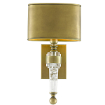 Бра с овальным абажуром на прозрачном основании Masculinity варинант исполнения - 2 | Loft Concept в Самаре