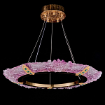 Люстра в форме кольца розовая Warm Pink Light варинант исполнения - 1 | Loft Concept в Самаре