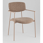 Стул Doe с подклокотниками коричневый варинант исполнения - 1 | Loft Concept в Самаре