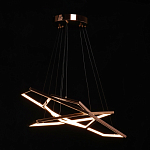 Люстра с 3-мя подвесами в виде шестиугольников Hexagon Horizontal варинант исполнения - 3 | Loft Concept в Самаре