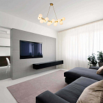 Люстра подвесная с белыми лампами в форме шара Felicitat варинант исполнения - 1 | Loft Concept в Самаре