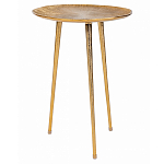 Металлический кофейный столик Waterlily Gold варинант исполнения - 1 | Loft Concept в Самаре