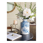 Ваза с мотивами цветущего сада с попугаями Vase Inspired by Nature варинант исполнения - 5 | Loft Concept в Самаре