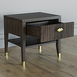 Прикроватная тумбочка с ящиком Elsa Dreams Walnut варинант исполнения - 2 | Loft Concept в Самаре