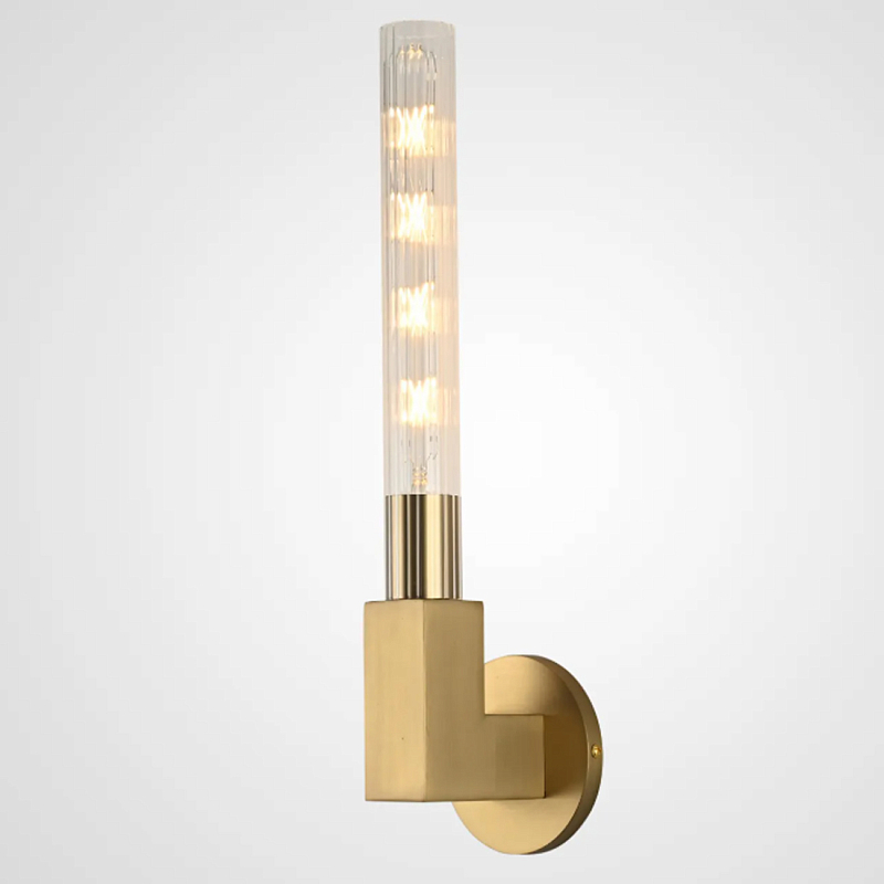 Бра CANNELLE wall lamp SINGLE Sconces Латунь в Самаре | Loft Concept 