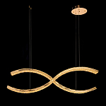 Люстра волнистой формы с фактурным хрустальным плафоном Light Delight варинант исполнения - 2 | Loft Concept в Самаре