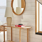 Зеркало круглое в раме из ротанга Wickerwork варинант исполнения - 5 | Loft Concept в Самаре