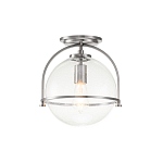 Потолочный светильник с прозрачным стеклянным шаром с эффектом пузырьков Hinkley варинант исполнения - 7 | Loft Concept в Самаре