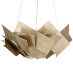 Люстра из прямоугольных панелей Iron Panels варинант исполнения - 3 | Loft Concept в Самаре