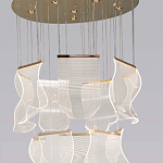 Потолочная люстра каскадная светодиодная Ethereality Sail варинант исполнения - 2 | Loft Concept в Самаре