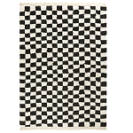 Ковер с шахматным принтом Chess Layout с эффектом шерсти варинант исполнения - 3 | Loft Concept в Самаре