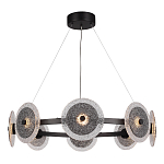 Люстра с плафонами из фактурного двойного стекла Heterochromia варинант исполнения - 4 | Loft Concept в Самаре