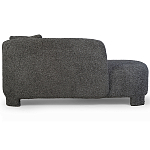 Кушетка серая с обивкой букле Thalia Grey Boucle Sofa варинант исполнения - 3 | Loft Concept в Самаре