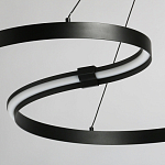 Люстра подвесная светодиодная в виде волнообразной ленты Ribbon Vortex варинант исполнения - 10 | Loft Concept в Самаре