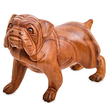 Статуэтка деревянная в виде собаки Balinese Dog 2 варинант исполнения - 1 | Loft Concept в Самаре