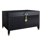 Большой дизайнерский Сундук Elsa Dreams Black варинант исполнения - 5 | Loft Concept в Самаре