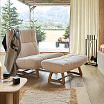 Кресло с обивкой букле Lino White  Boucle Armchair варинант исполнения - 8 | Loft Concept в Самаре