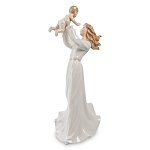 Статуэтка фарфоровая Девушка с ребенком Charming Statuette варинант исполнения - 2 | Loft Concept в Самаре
