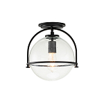 Потолочный светильник с прозрачным стеклянным шаром с эффектом пузырьков Hinkley варинант исполнения - 1 | Loft Concept в Самаре