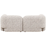 Дизайнерский двухместный диван с мягкими спинкой и подлокотниками бежевый Madelaine Sofa Beige варинант исполнения - 2 | Loft Concept в Самаре