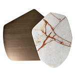 Столик журнальный Promontory с мрамором варинант исполнения - 2 | Loft Concept в Самаре